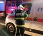 Accident pe DN 66 între un autocar și un autoturism. Foto: ISU Hunedoara