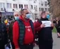 Protest anti - restricţii la Râmnicu Vâlcea - marşuri pe străzi Foto Adevărul