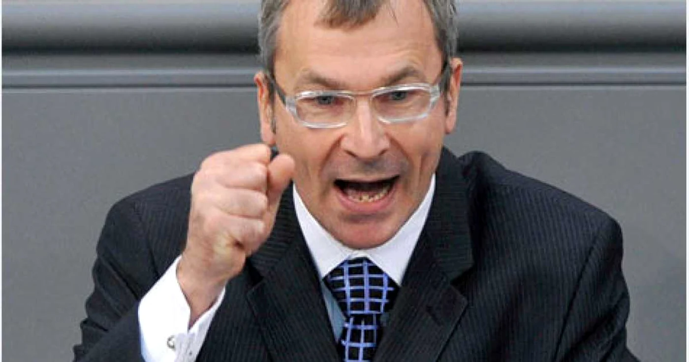 Volker Beck, liderul grupului Verzilor (ecologişti) din Bundestag