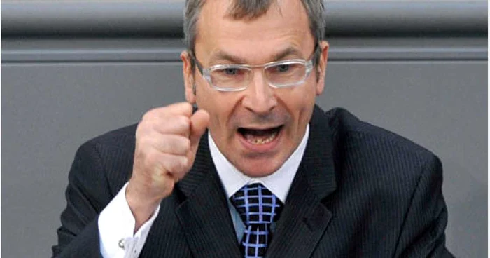Volker Beck, liderul grupului Verzilor (ecologişti) din Bundestag