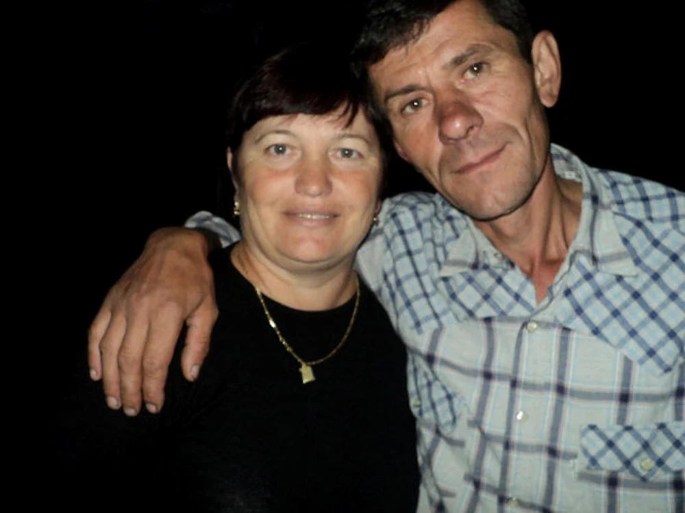 Vladimir Dupcinschi şi soţia sa Maria, FOTO Arhiva personală