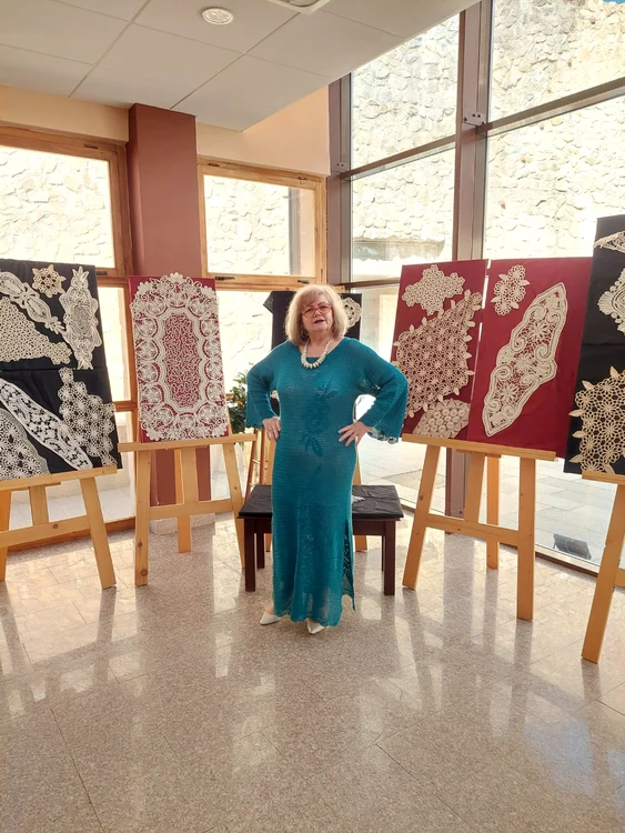 Lucrul de mână este o pasiune pentru Ana Chitulescu FOTO: arhiva personală