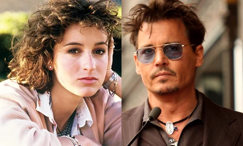 Jennifer Grey, Johnny Depp jpg