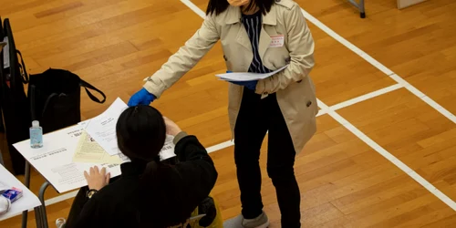 Elevi dau examenul de bacalaureat în Hong Kong China FOTO Guliver / Getty Images / Jerome Favre