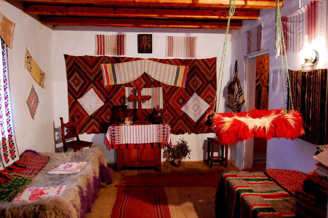 Una dintre camerele Muzeului Sătesc Galeș FOTO Consiliul Județean Argeș