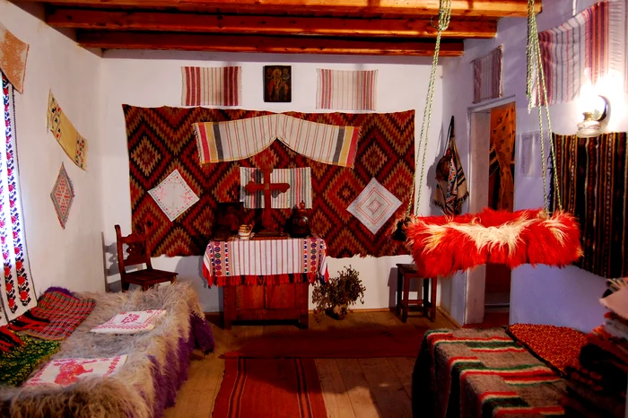 Una dintre camerele Muzeului Sătesc Galeș FOTO Consiliul Județean Argeș