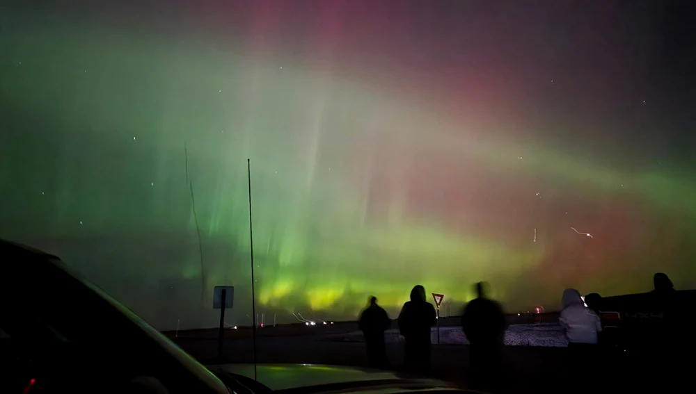 Aurora boreală să poată fi văzută la o latitudine mai joasă decât de obicei FOTO: Arhivă