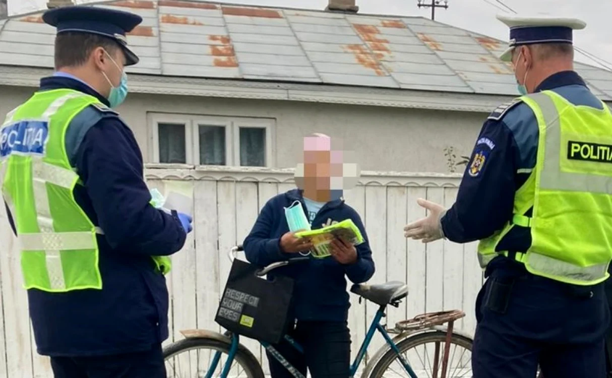 Bărbatul mergea cu bicicleta spre casă când a observat că doi tineri s-au luat la bătaie FOTO Arhivă