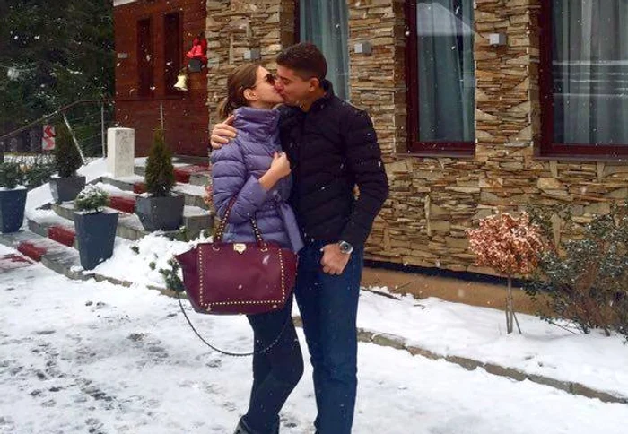 Cristian Boureanu şi-a dus iubita la munteFoto: arhiva personală