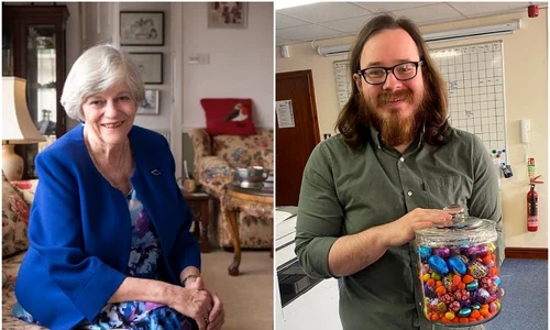 Ann Widdecombe si Joshua Kerry jpg