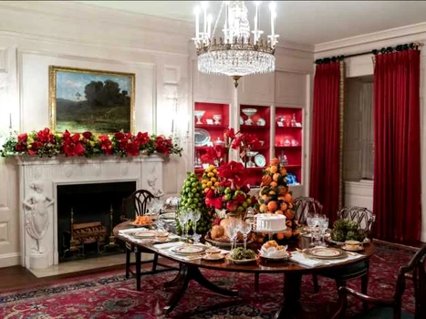 decoratiuni craciun 2019 casa alba melania trump  foto profimedia
