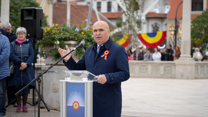 Premierul a declarat că va acționa exclusiv în interesul României. FOTO: Facebook/Ilie Bolojan
