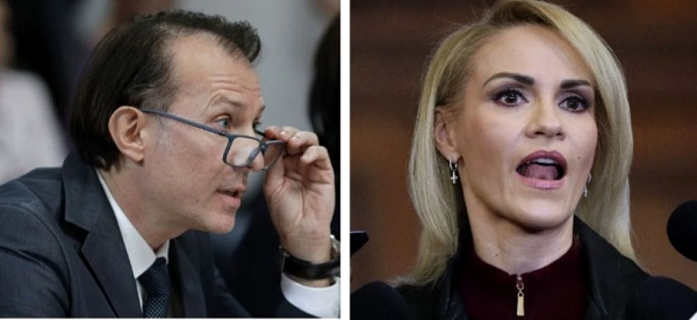 Florin Cîţu şi Gabriela Firea sunt într-un război mediatic FOTO news.ro/epa