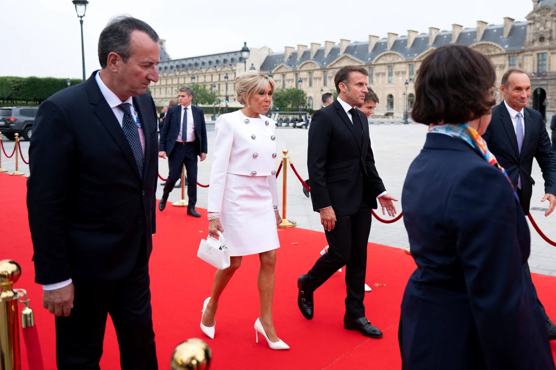 Emmanuel și Brigitte Macron, Profimedia (2) jpg