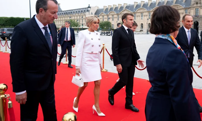 Emmanuel și Brigitte Macron, Profimedia (2) jpg