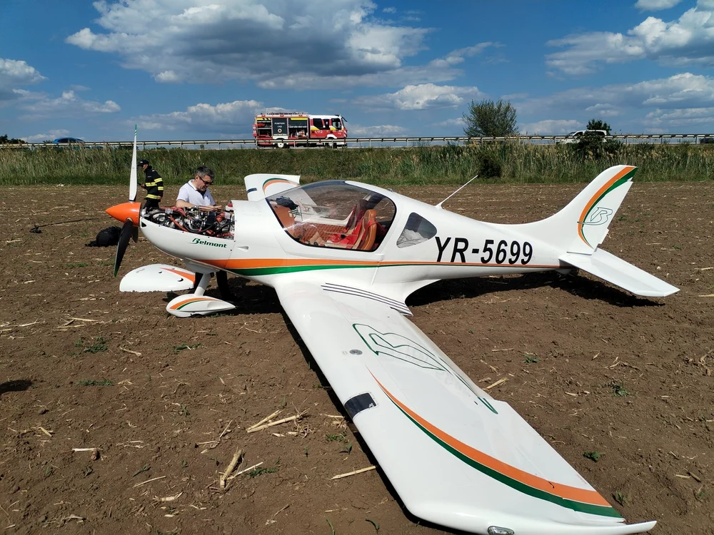 Avion aterizare forțată Iași SURSĂ FOTO Facebook Stirea de Iasi