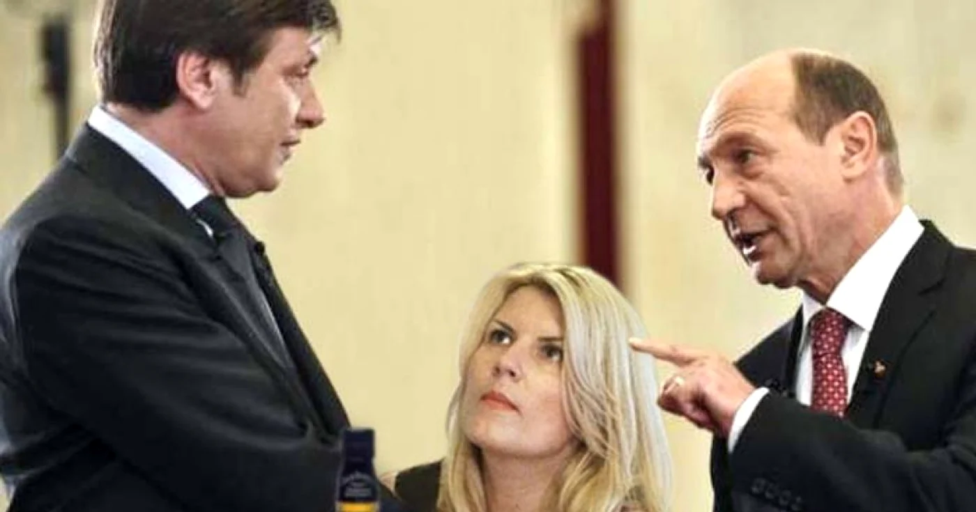 Crin Antonescu şi Traian Băsescu 