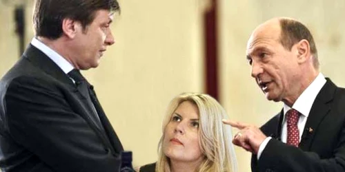 Crin Antonescu şi Traian Băsescu 