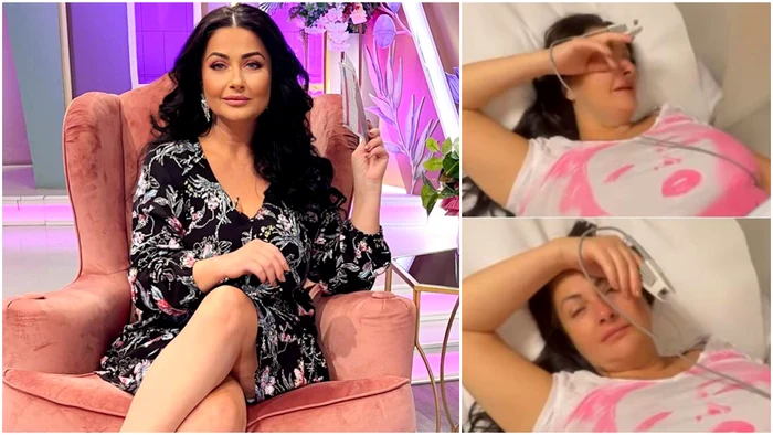 Gabriela Cristea a ajuns de urgență la spital! Foto: colaj/captură Instagram