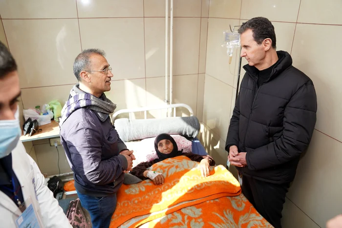 Bashar al-Assad (dreapta) FOTO Twitter@Presidency_Sy