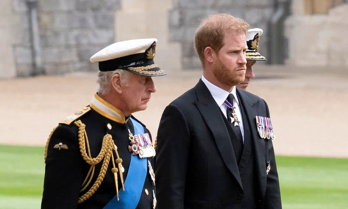 Regele Charles si Printul Harry GettyImages 1243366188 jpg