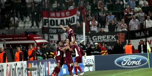 LIGA CAMPIONILOR CFR Cluj a condus-o timp de 15 minute pe Manchester United