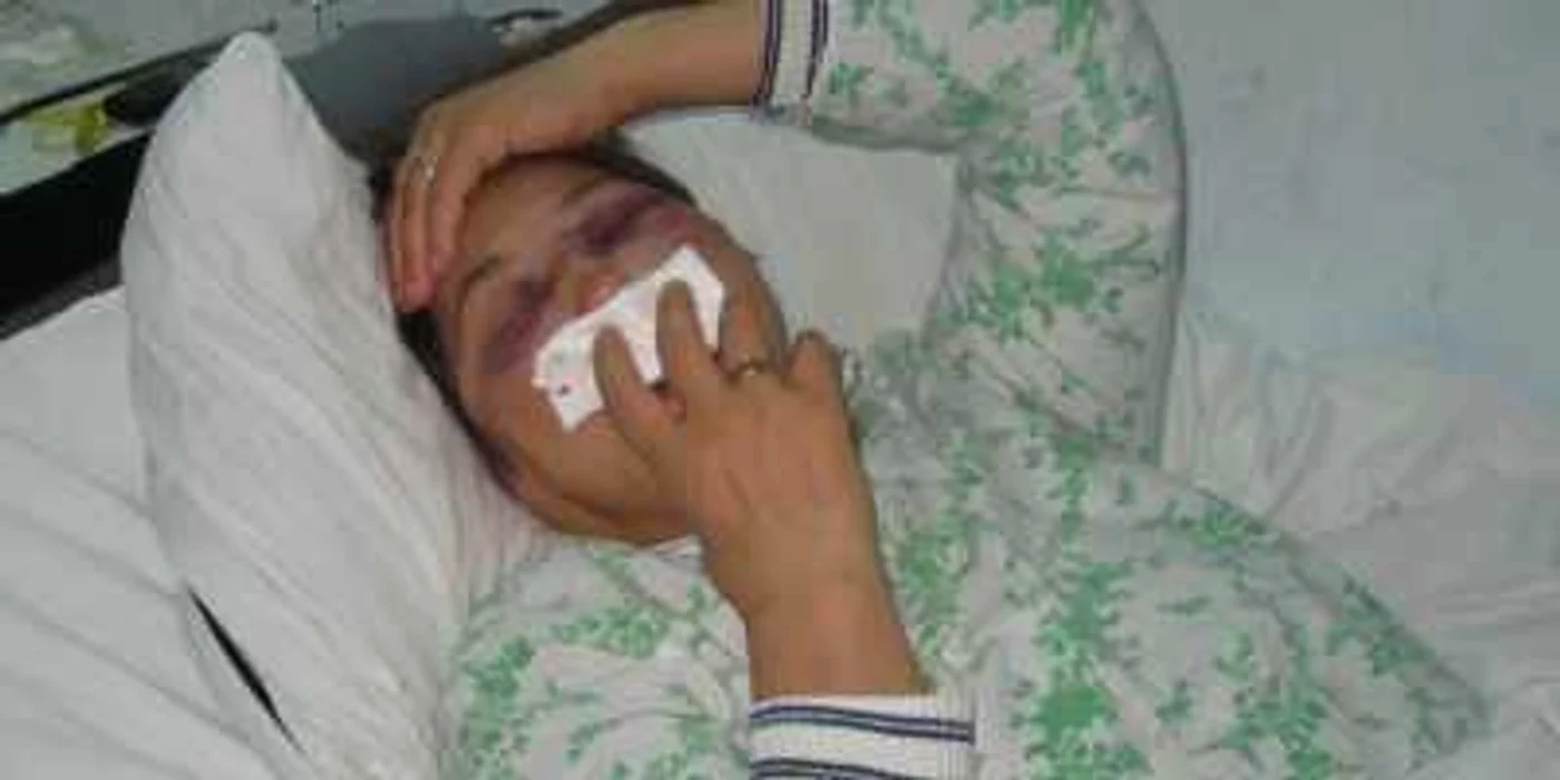 Femeia a juns la spital Foto: Adrian Obreja