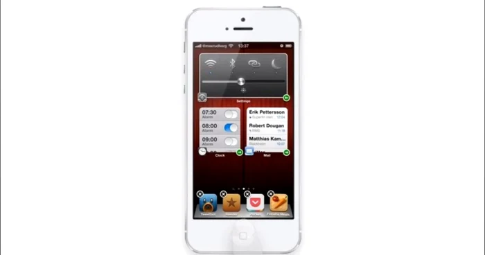 În iOS ar putea fi implementate widget-urile în aceeaşi manieră ca pe Android.
