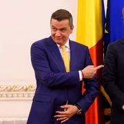 Sorin Grindeanu și Dominic Fritz FOTO Mediafax 