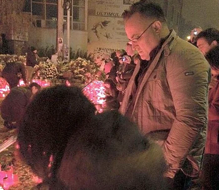 
    Elena Cârstea și Cristi Faur  au fost, acum două zile,  la locul tragediei     