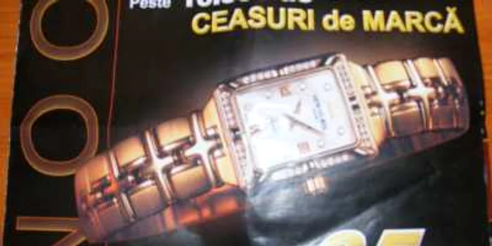Arad: 500 de ceasuri ”de marcă” confiscate de Garda Financiară dintr-o expoziţie cu vânzare