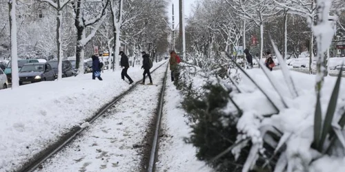 Ninsoare Bucureşti FOTO Inquam Photos / Octav Ganea
