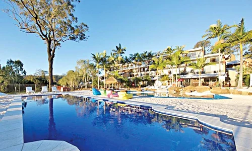 Australia  Staţiunea de fiţe Packet Lodge, din Queensland, centru de primire pentru bolnavii de COVID 19 jpeg