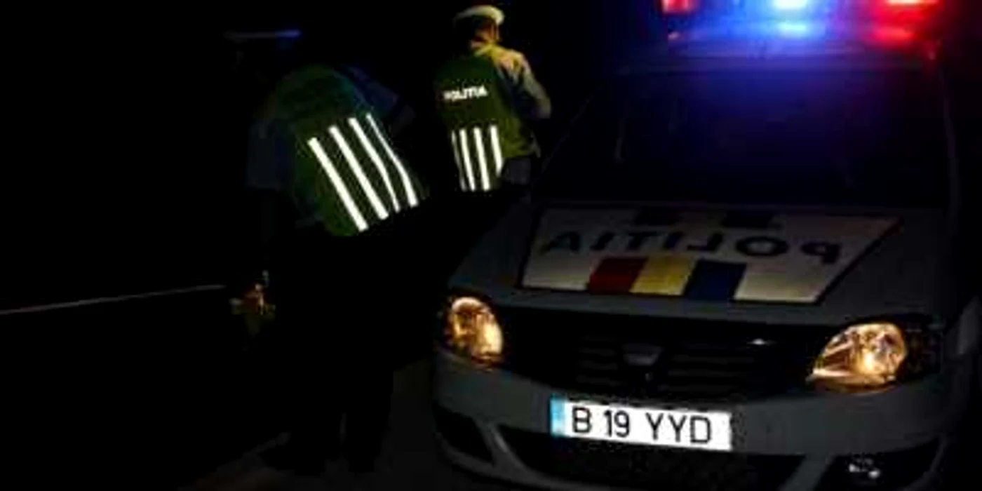 Șoferul fugar a fost prins de polițiști după două ore