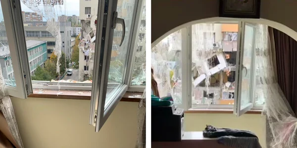 pagubele de dupa explozia din blocul din rahova foto captura video digi 24 png