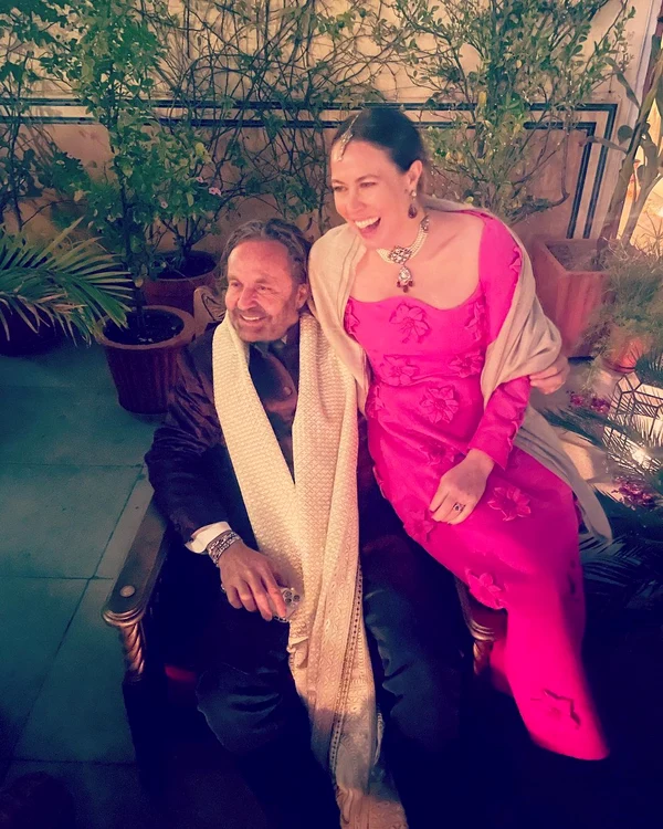 Prințesa Nina cu tatăl său, Thomas Flohr jpg