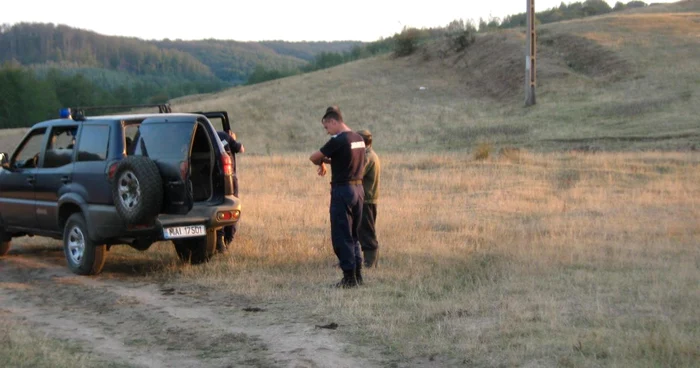Jandarmii i-au prins pe cei doi în flagrant (foto IJJ Sălaj)