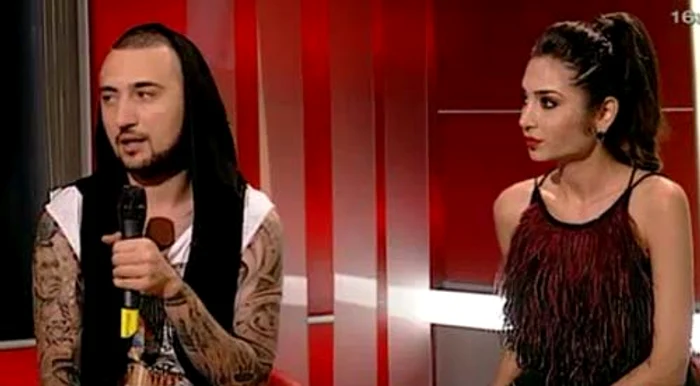 
    F.Charm cântă în colaborare cu CaitlynFoto: Captură Prima TV  