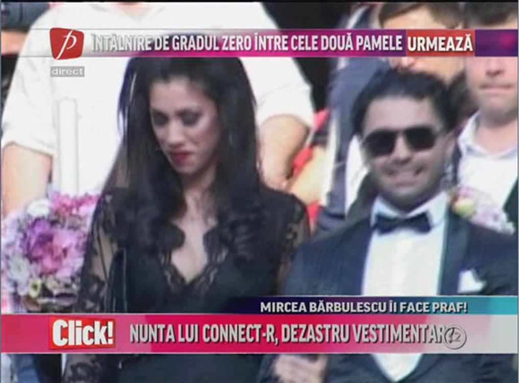 Pepe şi Raluca la nunta lui Connect-R