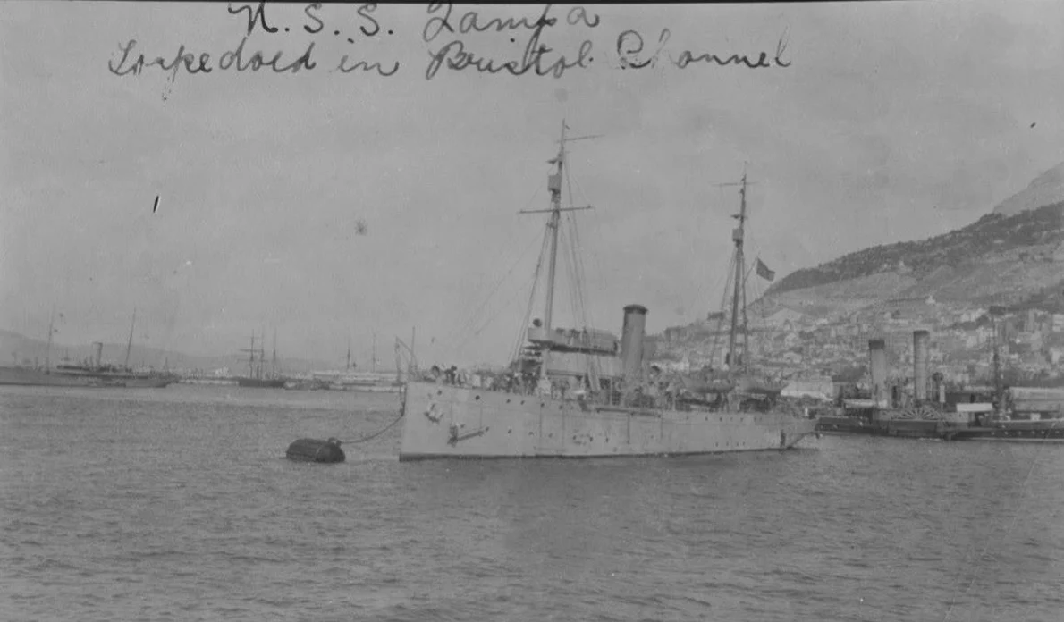 Nava USCGC Tampa a fost scufundată în timpul Primului Război Mondial (© Facebook / U.S. Coast Guard)