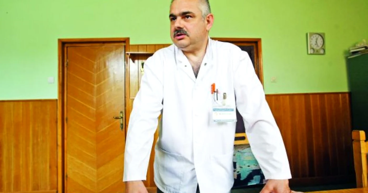 Doctorul Iovan Vlădaia, directorul medical al Spitalului Militar din Craiova. 