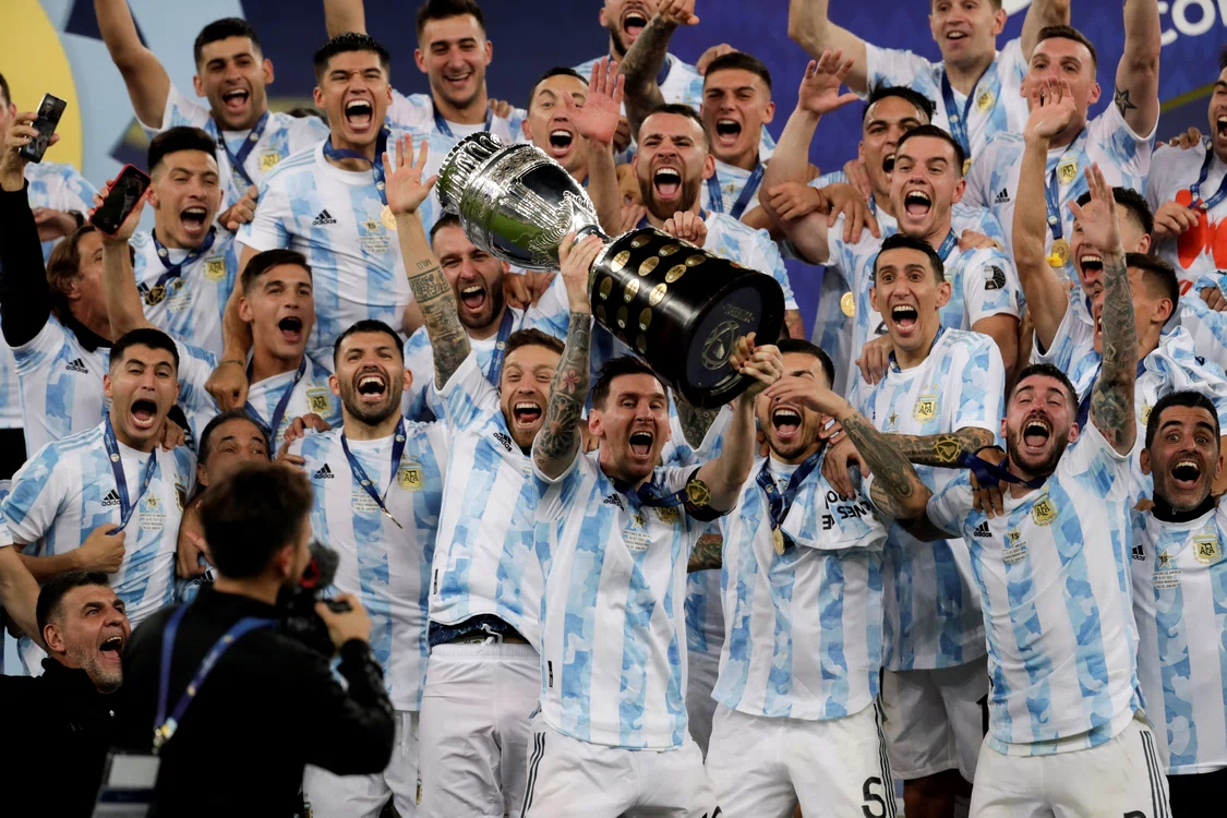 
    Lionel Messi a câștigat pentru prima dată Copa AmericaFoto: EPA-EFE  