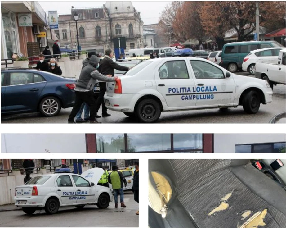 Hârburile Poliției Locale sunt înlocuite SURSA Facebook Elena Lasconi alege Câmpulung Muscel 