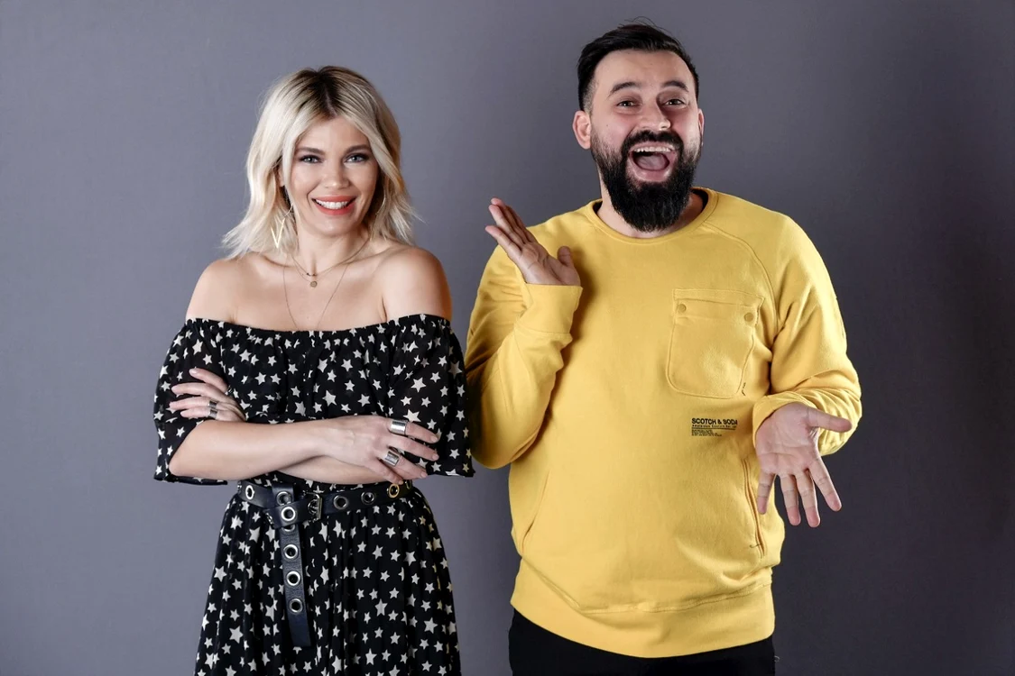Gina Pistol şi Oase prezintă „Asia Express“ la Antena 1 FOTO Antena 1