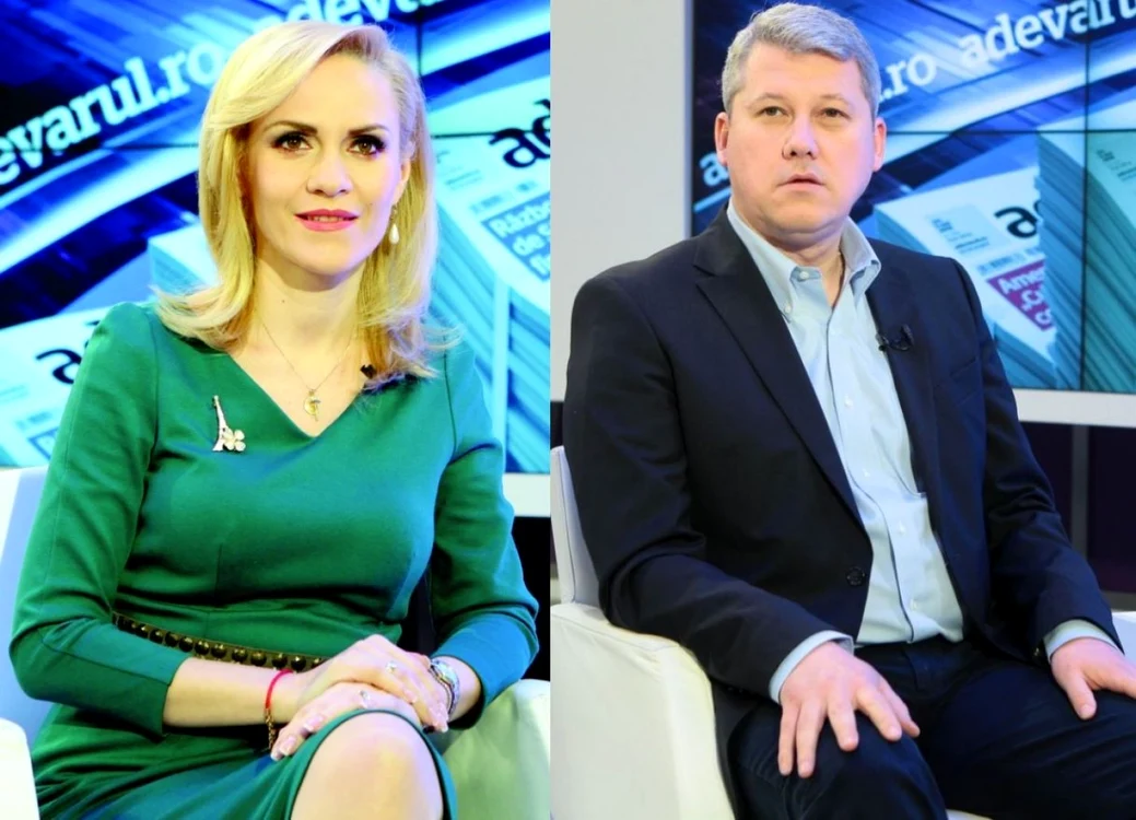 Gabriela Firea şi Cătălin Predoiu