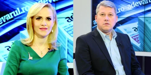 Gabriela Firea si Catalin Predoiu FOTO Adevarul 