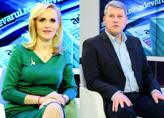 Gabriela Firea şi Cătălin Predoiu