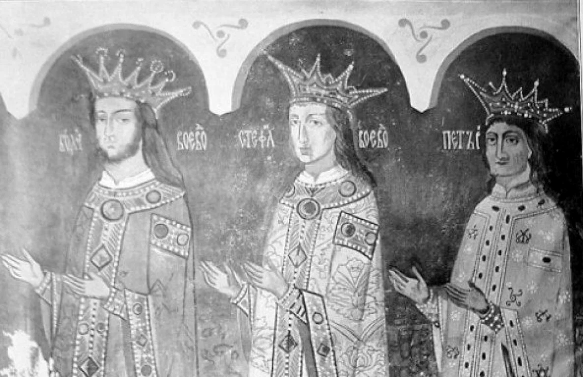 Ştefăniţă Vodă cel Tânăr (mijloc). FOTO www.wikipedia.org