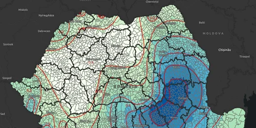 Harta interactivă a zonării seismice Sursa https://www.mdlpa.ro/