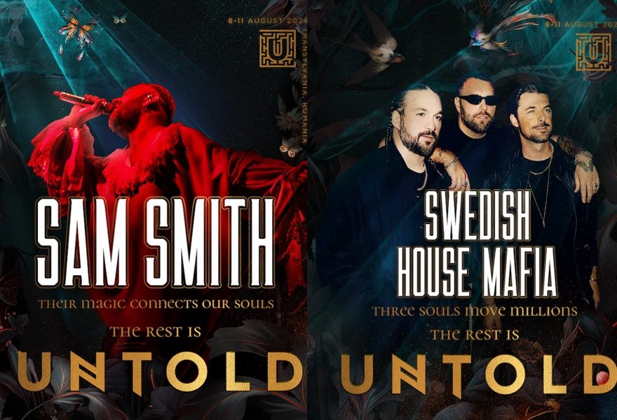 Nume sonore la UNTOLD 2024: Sam Smith și Swedish House Mafia, printre primii artiști care au confirmat prezența